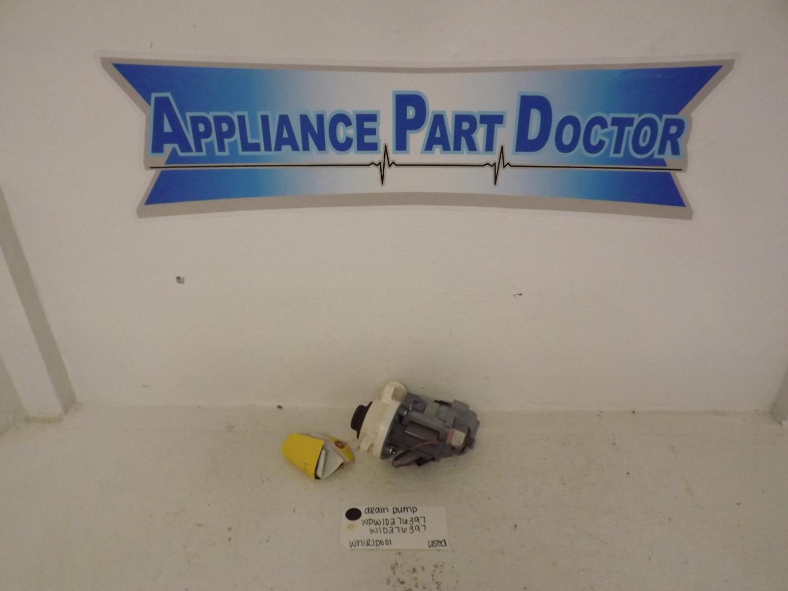 Whirlpool Washer WPW10276397 W10276397 Drain Pump Used Whirlpool Washer WPW10276397 W10276397 Drain Pump Used